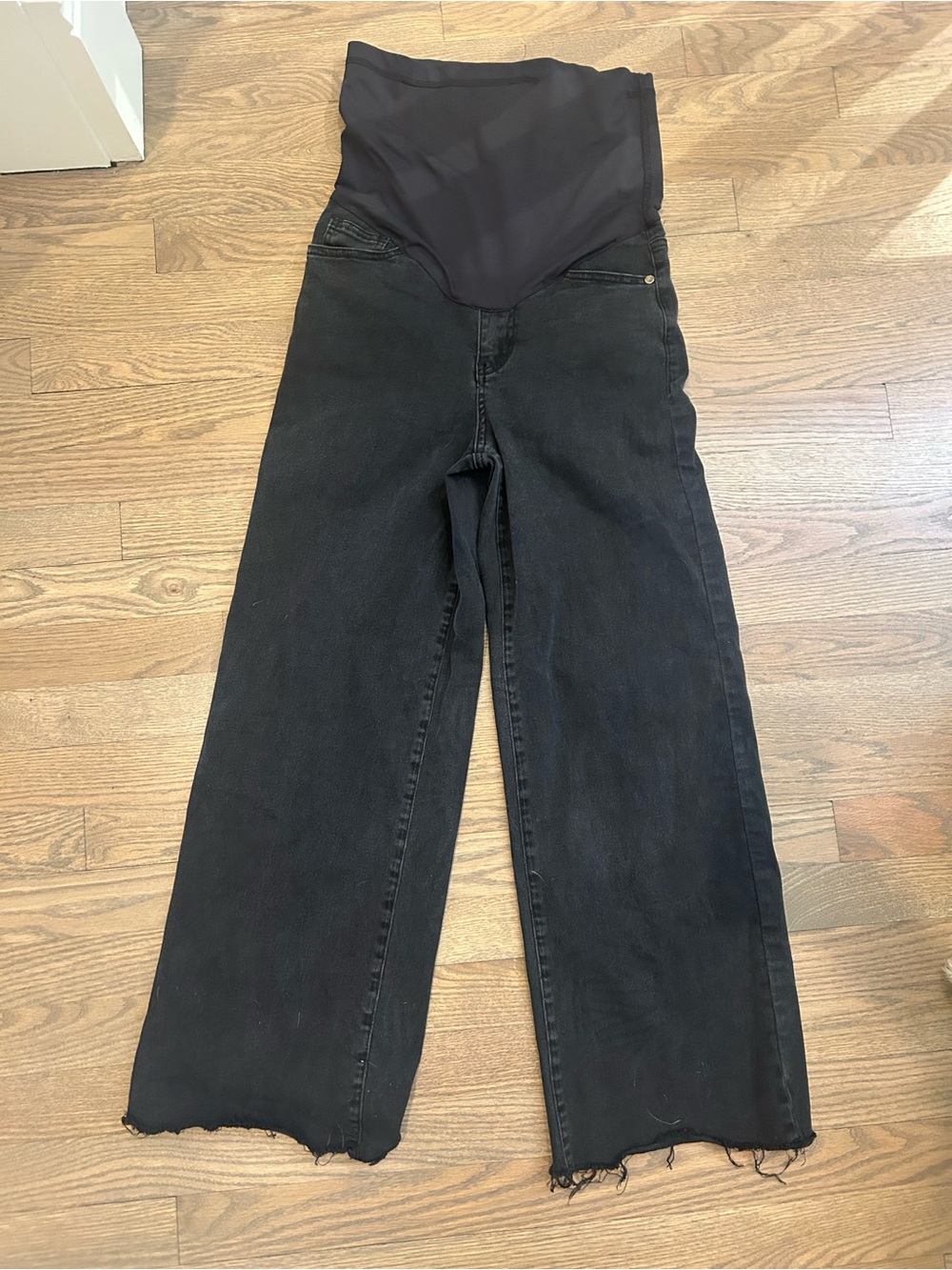 Pinkblush Black Maternity Overband Leggings